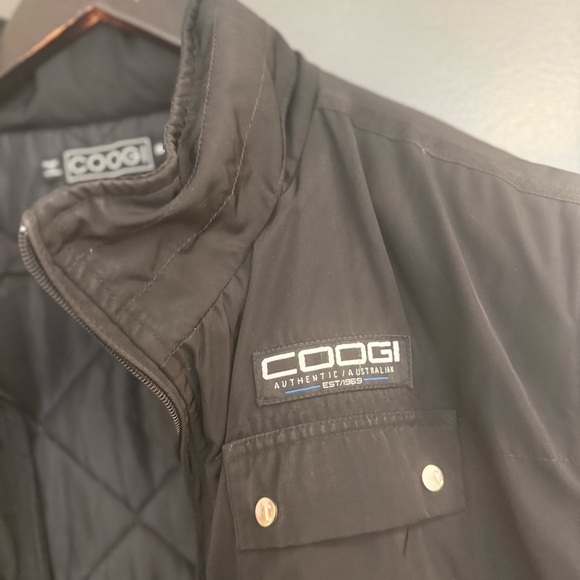 COOGI XXL Y2K Men's Black and Gray Quilted Vest - Picture 6 of 14